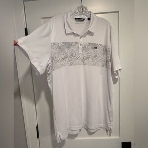 Excellent condition!! 

Travis Mathew Men's White Polo Shirt, Size XXL